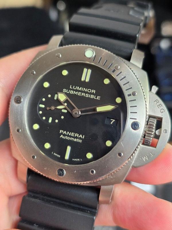Panerai Luminor Submersible 1950 3d Auto Titanium *PAM305