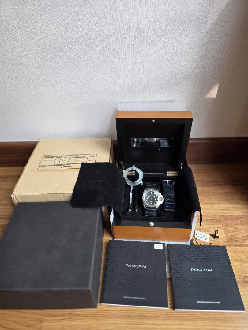 Panerai Luminor Submersible 1950 3d Auto Titanium *PAM305