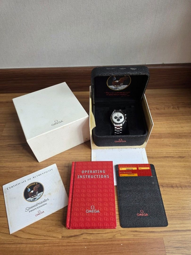Omega Speedmaster Moonwatch Apollo 11 35th Anniversary *1st Snoopy