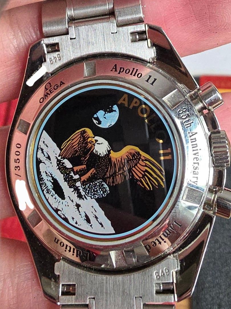 Omega Speedmaster Moonwatch Apollo 11 35th Anniversary *1st Snoopy